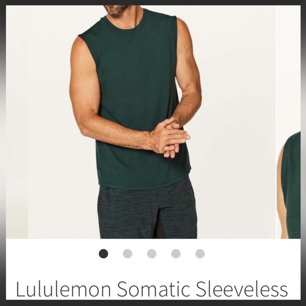 Lululemon Somatic Sleeveless shirt (like new)